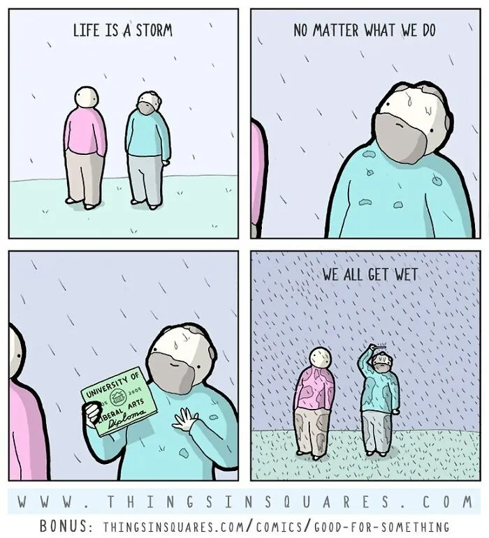 20 Humorous Comics By "Things In Squares" Depicting Life's Quirks (New Pics)