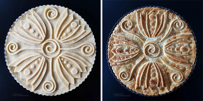 German Baker Shows Before & After Pics Of Pie Crust Designs That Look Too Good To Eat (30 New Pics)