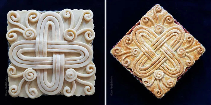 German Baker Shows Before & After Pics Of Pie Crust Designs That Look Too Good To Eat (30 New Pics)