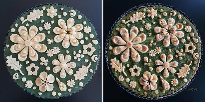 German Baker Shows Before & After Pics Of Pie Crust Designs That Look Too Good To Eat (30 New Pics)