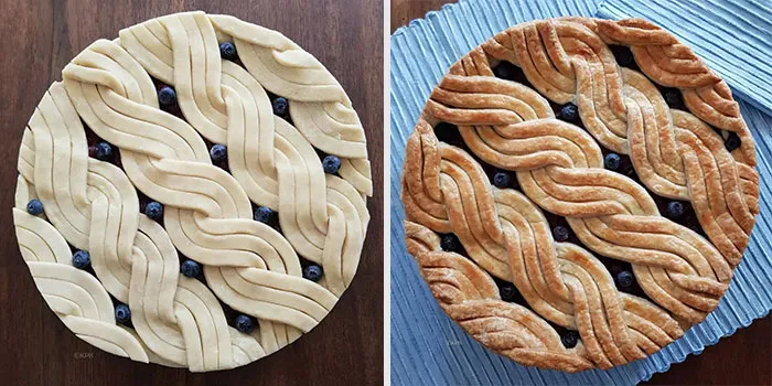 German Baker Shows Before & After Pics Of Pie Crust Designs That Look Too Good To Eat (30 New Pics)