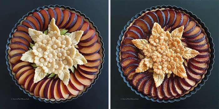 German Baker Shows Before & After Pics Of Pie Crust Designs That Look Too Good To Eat (30 New Pics)