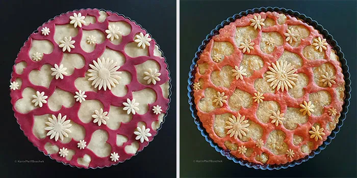 German Baker Shows Before & After Pics Of Pie Crust Designs That Look Too Good To Eat (30 New Pics)