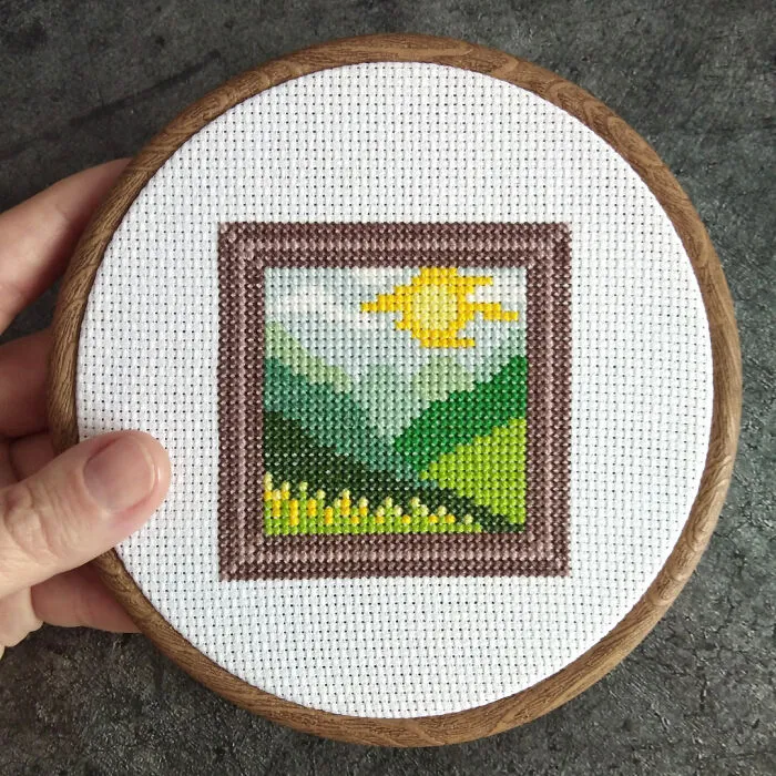 Simple Cross-Stitch Patterns For Beginners (25 Pics)
