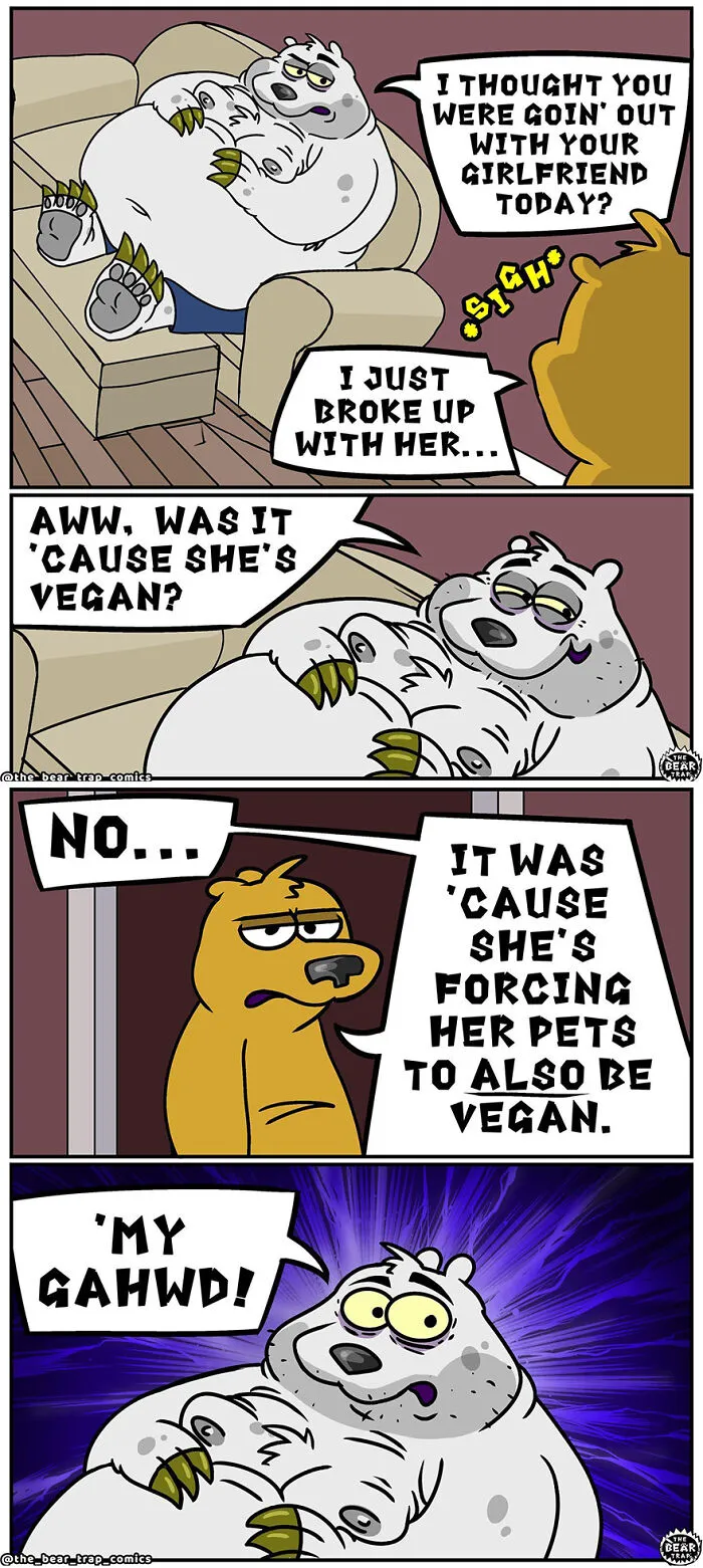 This Artist's 30 Hilarious Animal Comics Tackle Real-Life Struggles