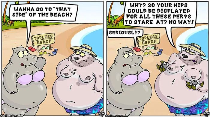 This Artist's 30 Hilarious Animal Comics Tackle Real-Life Struggles