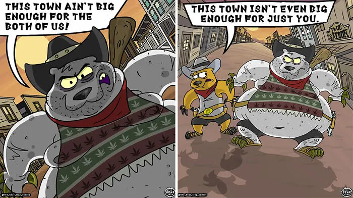 This Artist's 30 Hilarious Animal Comics Tackle Real-Life Struggles