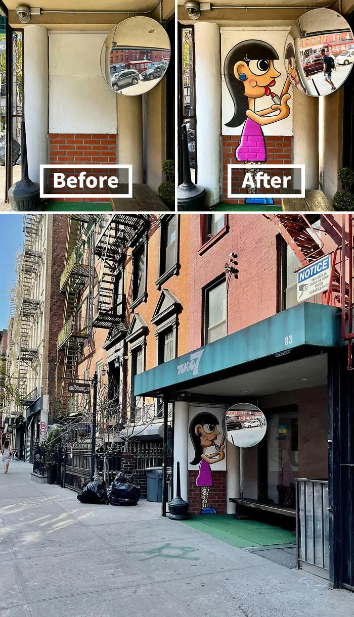 Lipstick Girl, East Village, New York City