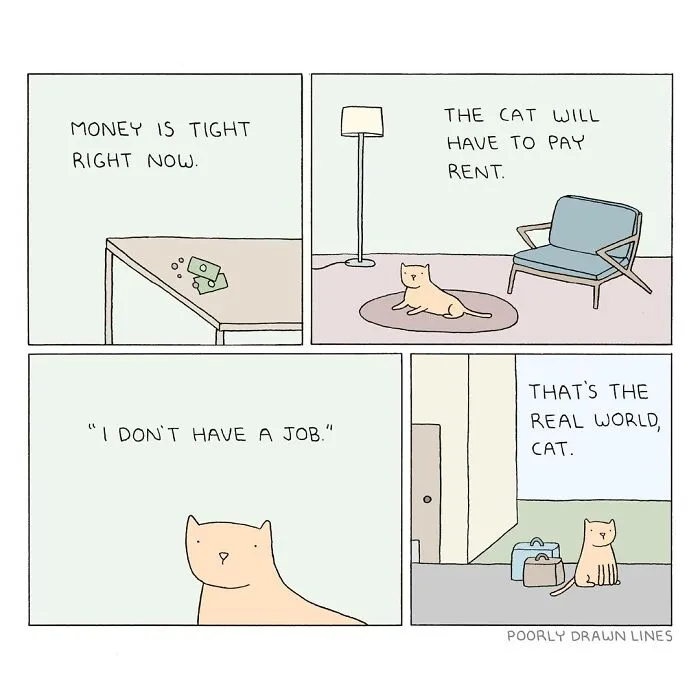 15 Comics With Hilariously Twisted Endings By “Poorly Drawn Lines” (New Pics)