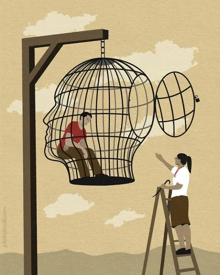 What’s Wrong With Today’s Society Captured In 30 Thought-Provoking Illustrations By John Holcroft