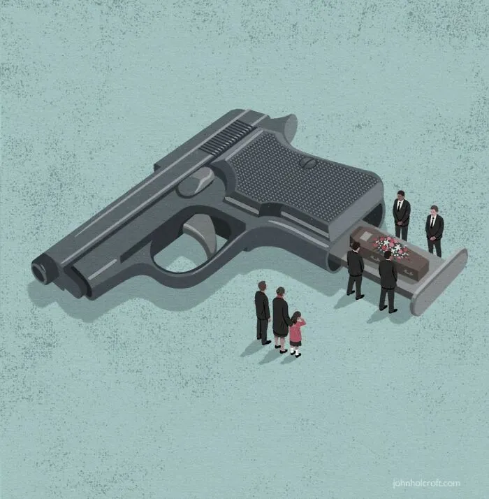 What’s Wrong With Today’s Society Captured In 30 Thought-Provoking Illustrations By John Holcroft