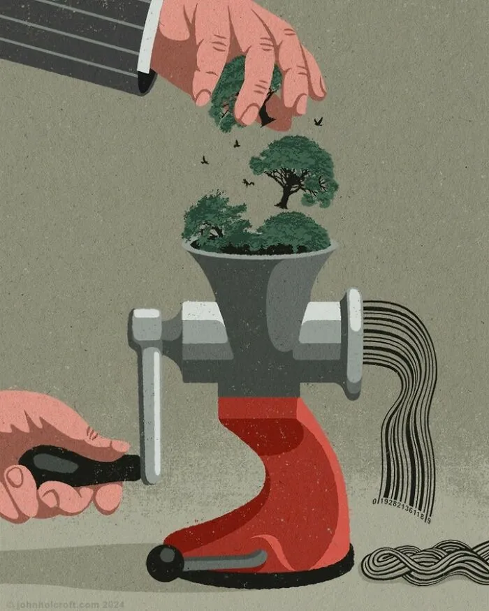 What’s Wrong With Today’s Society Captured In 30 Thought-Provoking Illustrations By John Holcroft