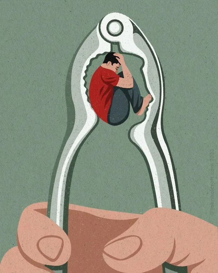 What’s Wrong With Today’s Society Captured In 30 Thought-Provoking Illustrations By John Holcroft