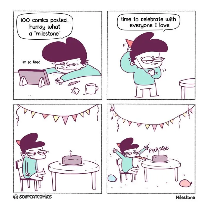 30 Funny Comics With Unexpected Twists And A Dash Of Dark Humor Made By This Artist