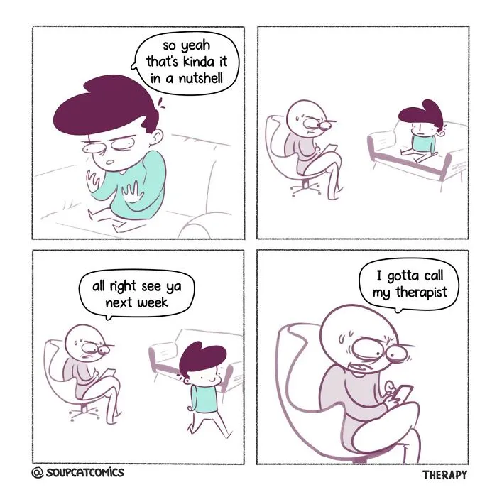 30 Funny Comics With Unexpected Twists And A Dash Of Dark Humor Made By This Artist