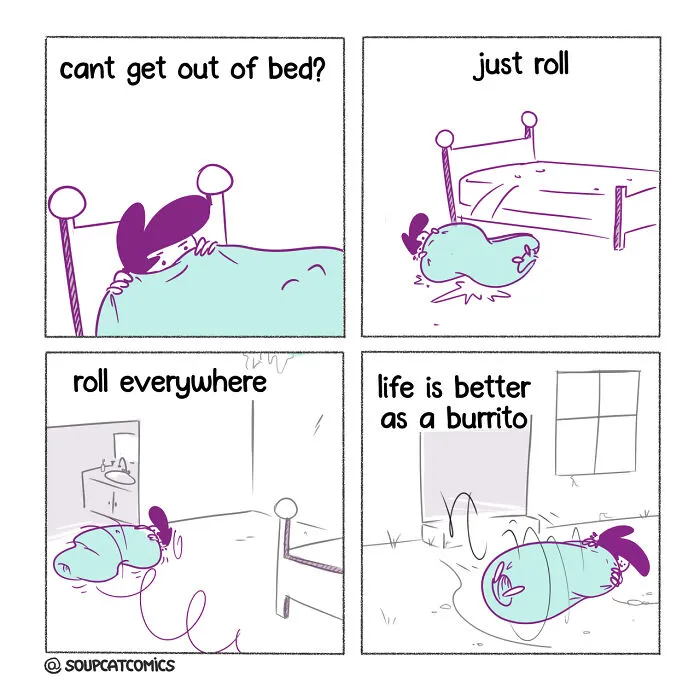 30 Funny Comics With Unexpected Twists And A Dash Of Dark Humor Made By This Artist
