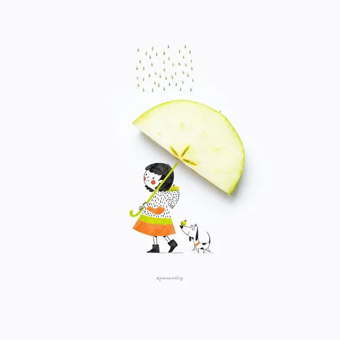Artist Brings 98 Illustrations To Life By Using Everyday Objects