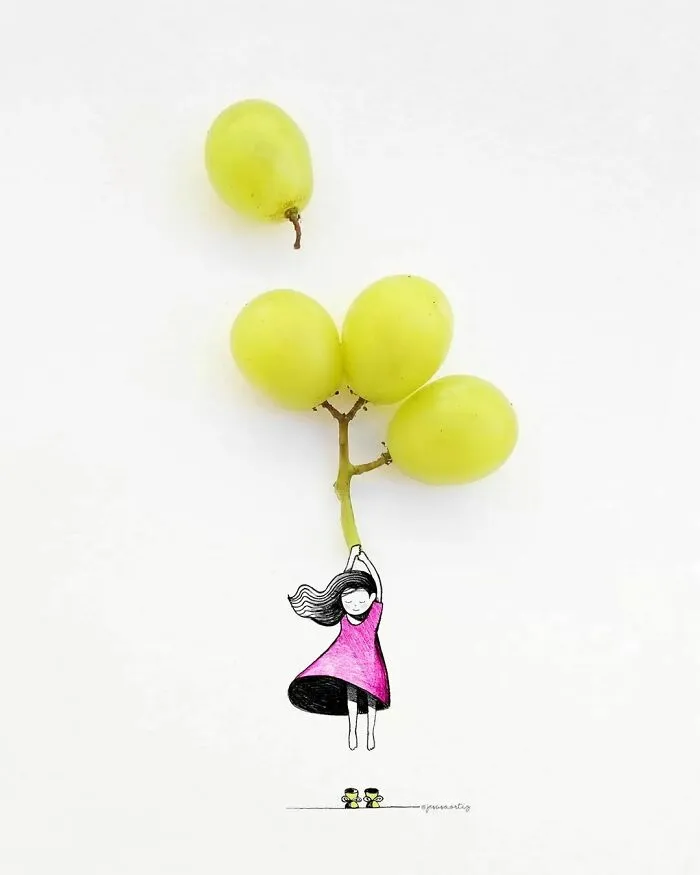 Artist Brings 98 Illustrations To Life By Using Everyday Objects