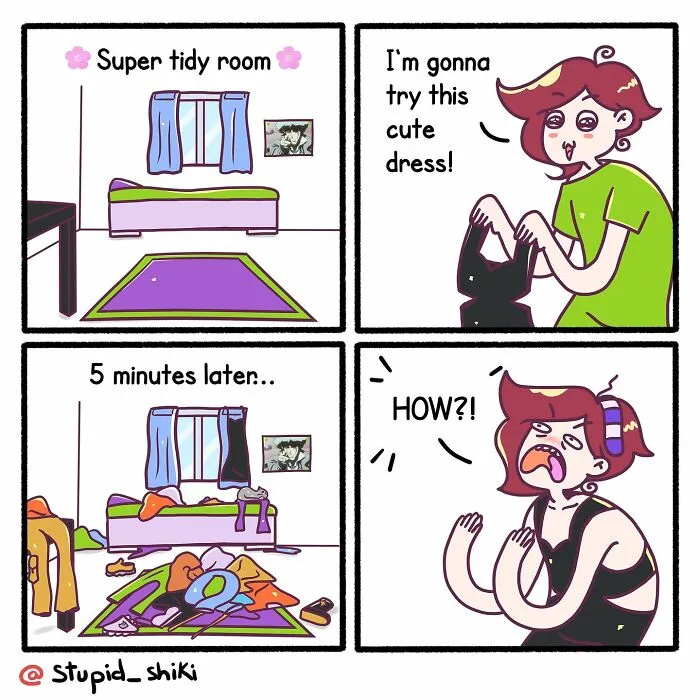 30 Comics That Perfectly Capture Girly Experiences By This Artist
