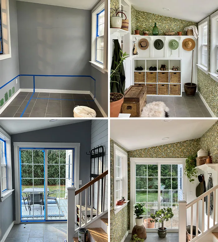 My Mudroom, Before And After