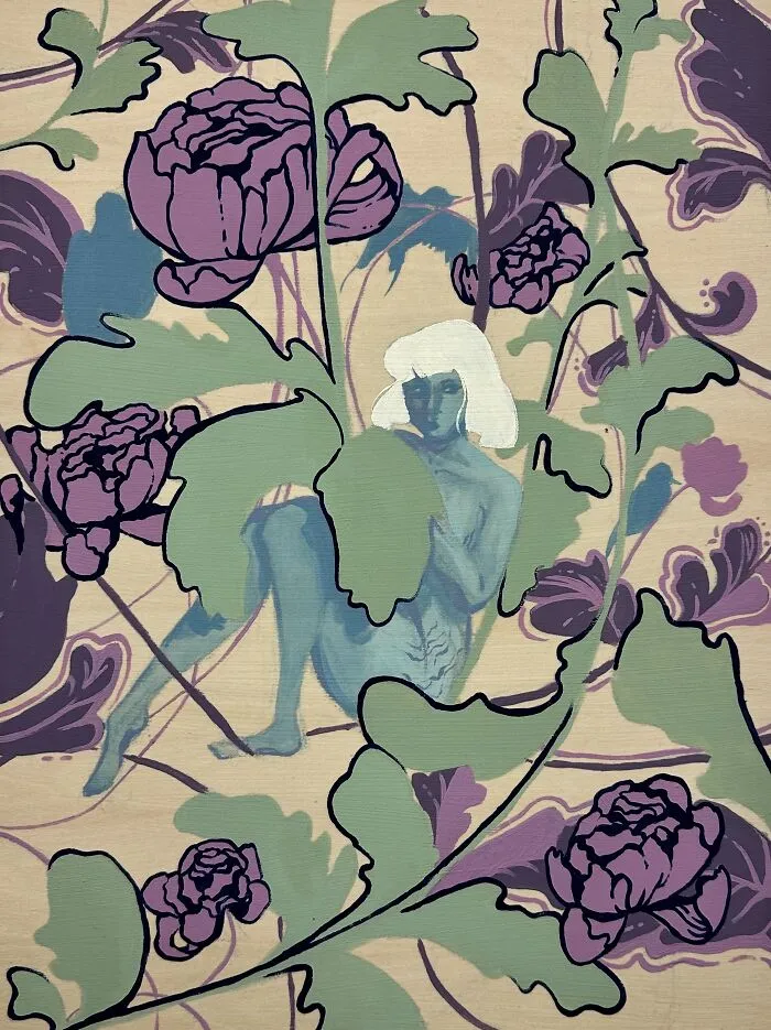 "Woman In Leaves" By Katelynn Hoadley