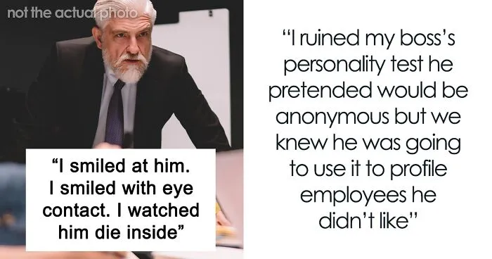 “I Watched Him Choke Down His Anger”: Woman Answers Personality Test As If She Were Her Boss