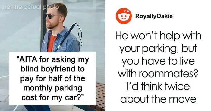 BF Refuses To Help Pay For Parking Spot Since He Doesn't Drive, Leaves GF Confused