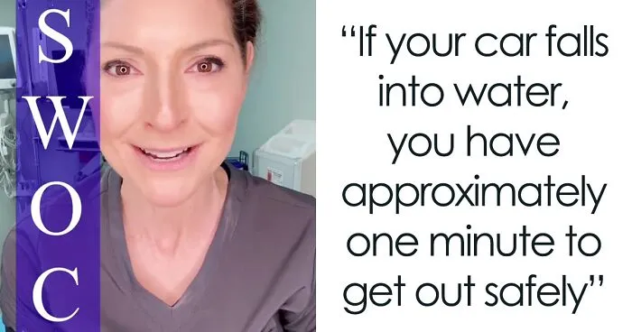 ER Doctor Lists 4 Things To Remember If Your Car Falls Into Water, People Online Are Thanking Her
