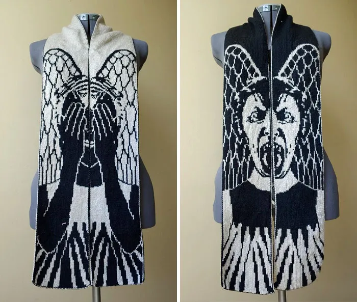 Weeping Angel Scarf