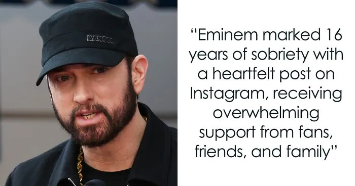 Eminem Shows Off His 16-Year Sobriety Chip After Near-Fatal 2007 Overdose