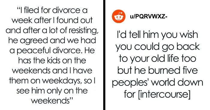 Guy Who Ignored Wife During Marriage Suddenly Wants His Old Life Back After Their Divorce