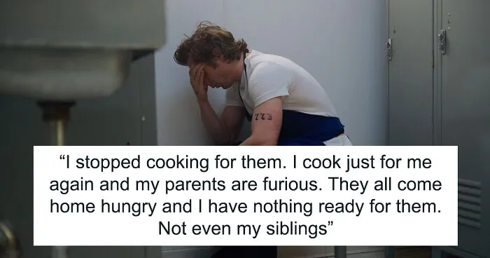 Teen Can't Keep Up With Family's Food Preferences, Starts Cooking Only For Himself, It Angers Family