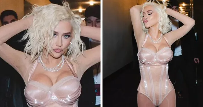 Fans Obsess Over “Queen” Christina Aguilera Looking Like A “Goddess” In Nude Bodysuit At Age 43