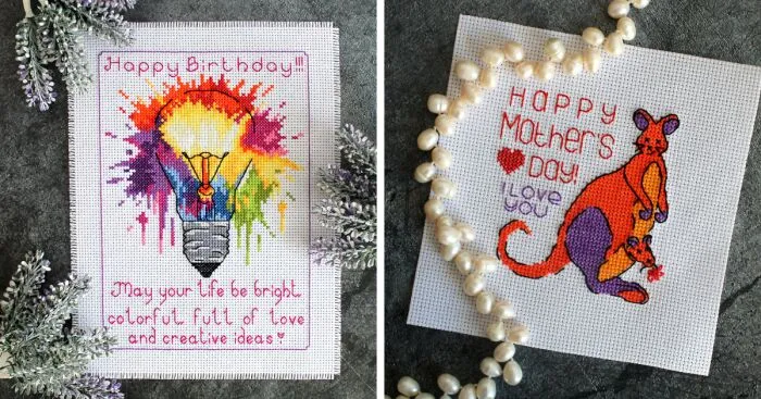 I Create Cross-Stitch Patterns That Can Be Used  As A Unique Gift (9 Pics)