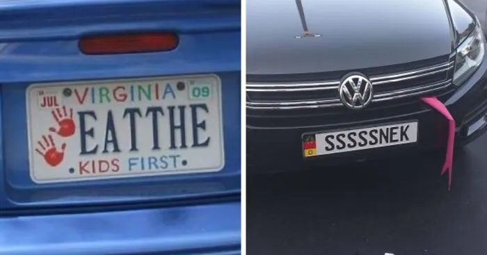 Hey Pandas, What Are Some Of The Funny Plates You See Around Your Area? (Closed)