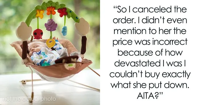 Person Gets A Different Gift For A Pregnant Friend Than On Registry, Ends Up Having To Cancel It