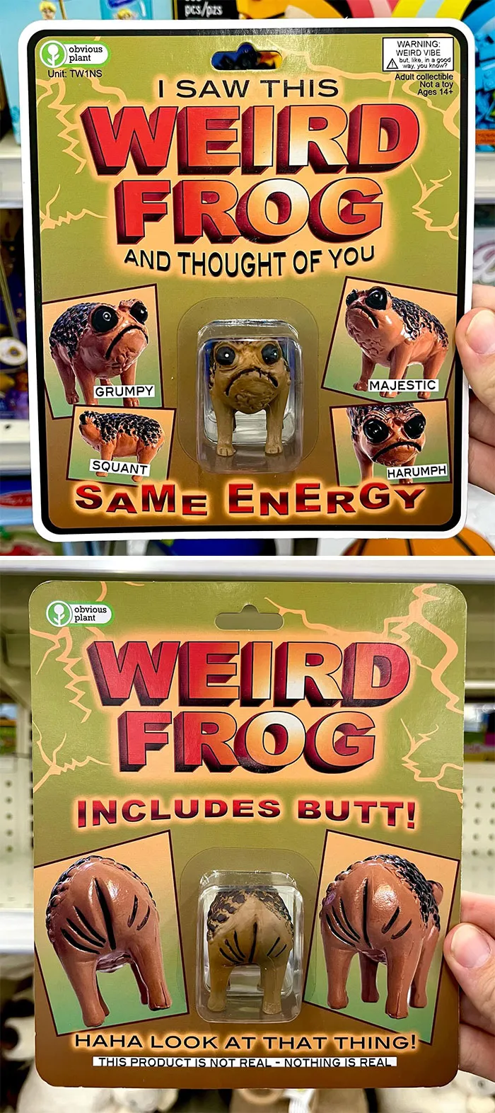 Obvious Plant Fake Products