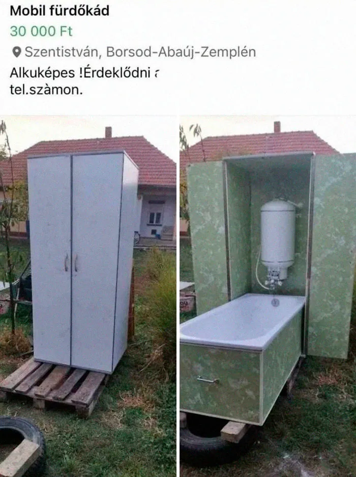 The Foldable Tub Cabinet