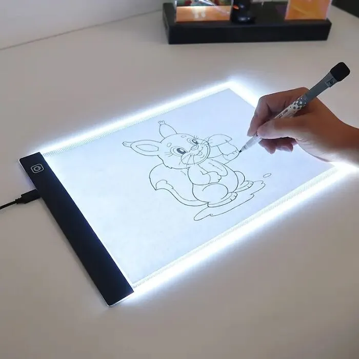 <span Style="Font:inherit;color:#d74b1f;"> LED Drawing Light Pad</Span>: Illuminating Your Doodles With A Pun-Ch