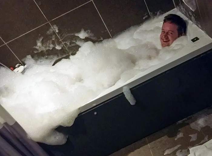I Heard My Boyfriend Giggling To Himself In The Bathroom