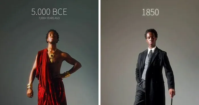 Guy Goes Viral By Creating Outfits For Various Historical Times, Even For The Future (34 Pics)