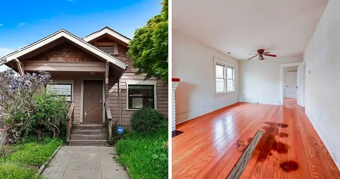 $1M House With Creepy Floor Stains Revealed To Have “Interesting History”