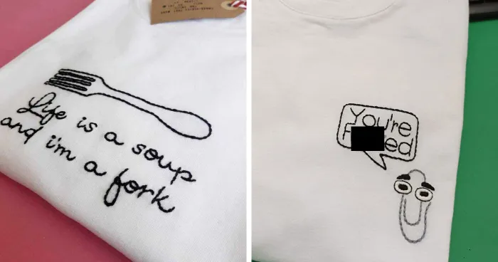 In A World Of Unethical Mass Production, We Rebel By Hand-Embroidering Clothes (16 Pics)