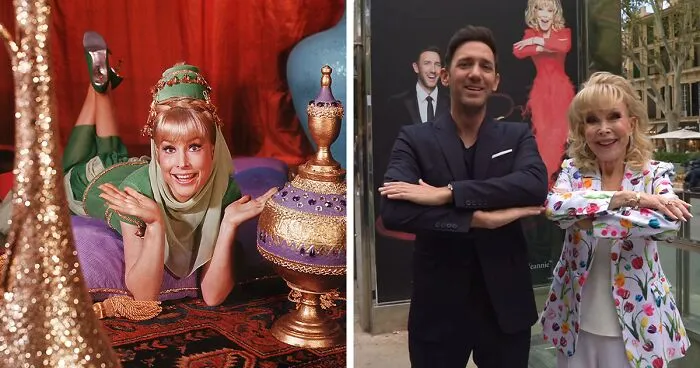 Barbara Eden Recreates 'I Dream Of Jeannie' Magic With Signature Pose At Age 92