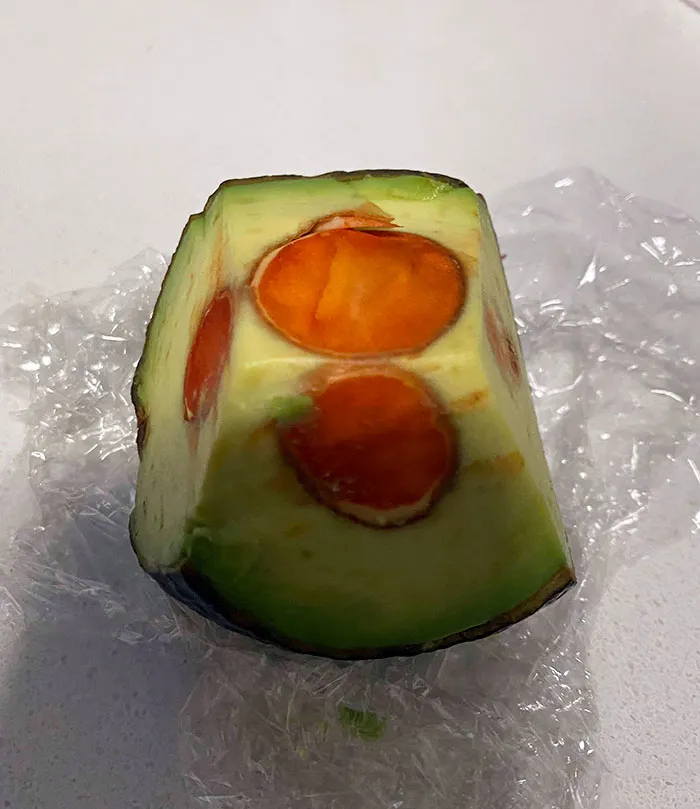 Así corta los aguacates