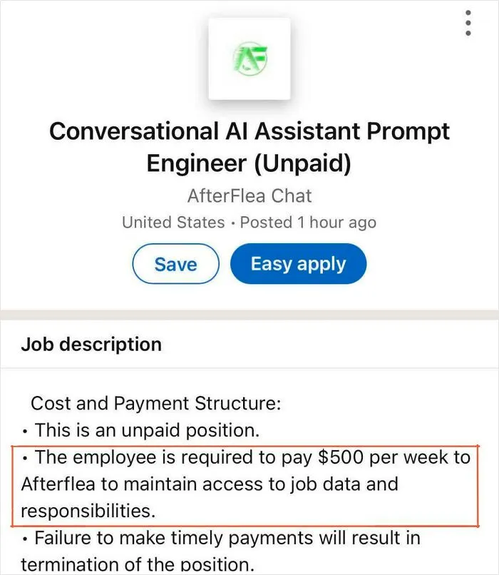 We Don’t Pay You, You Have To Pay Us