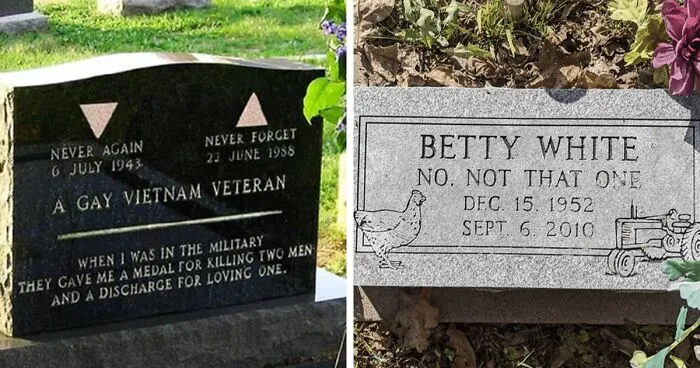 40 Times Gravestones Were So Uniquely Amazing That People Had To Share Them Online
