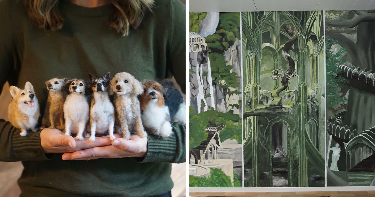 27 Personas muy talentosas mostrando sus creaciones