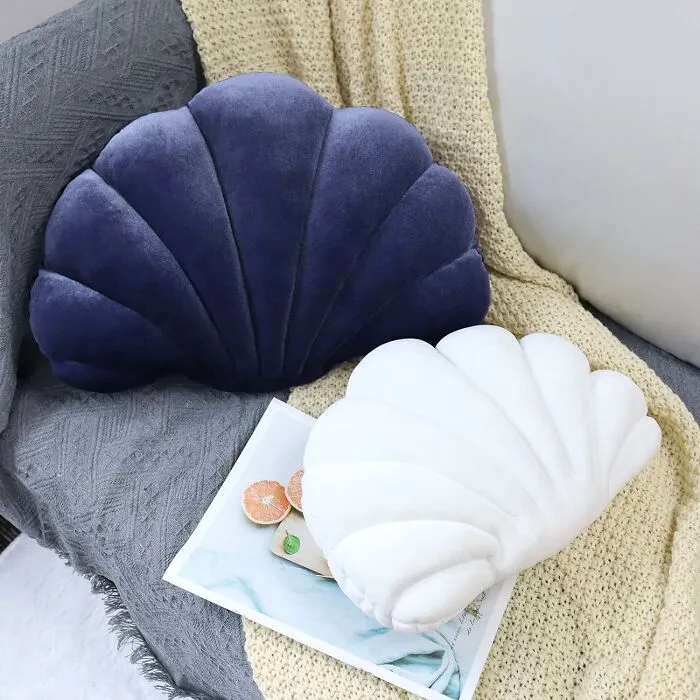Give Your Couch That Editorial Touch With A  <span Style="Font:inherit;color:#d74b1f;"> Seashell Decorative Pillow</Span>