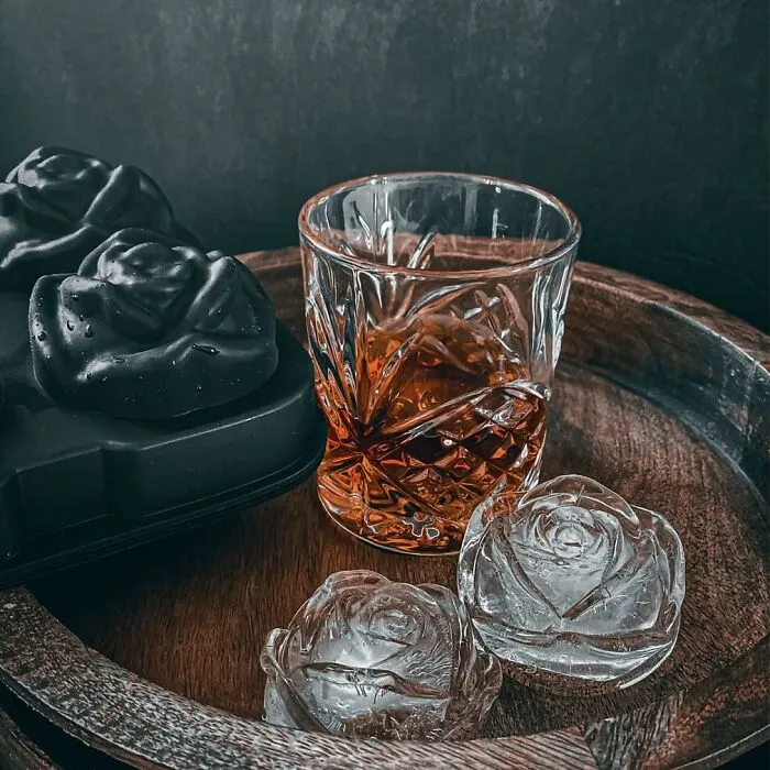 You Know You Have Made It When Even Your Ice Isn’t Average! This <span Style="Font:inherit;color:#d74b1f;"> Rose Ice Cube Maker</Span> Will Keep You Cool